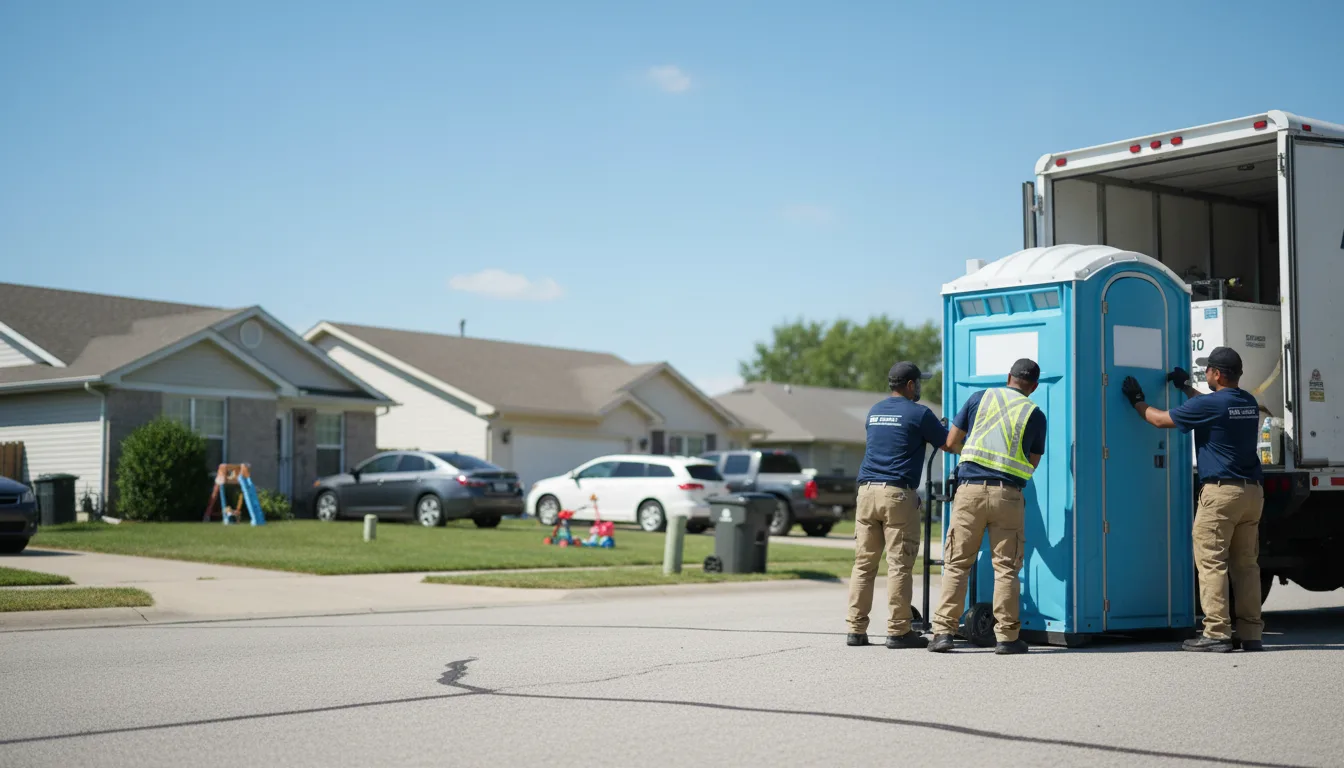 Standard Porta Potty Rentals in Rapids City, IL near me
